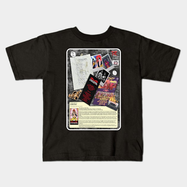 2018 JoeFest Zartan Cardback Kids T-Shirt by Toytally Rad Creations